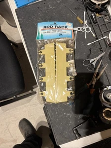 NICE Vintage 1981 Sportfisher Fishing Pole Rod Rack w/Mounting Hardware NOS - Picture 1 of 2