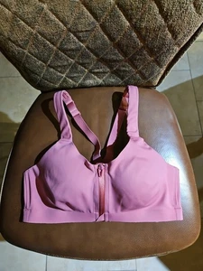 Knockout by Victoria Secret Sport Sport Sport-BH mit Bügel vorne Reißverschluss pink 34C - Bild 1 von 3