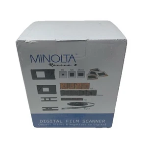 MINOLTA Revive 3 Film Dia Scanner 35mm 126 110 Negativ Dias Super 8 Neu - Bild 1 von 5