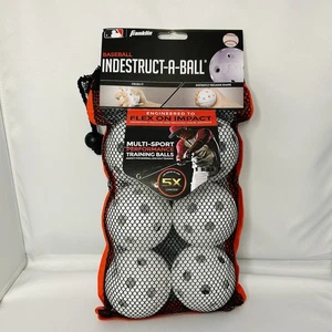 Kunststoff Baseballs Indestruct-A-Ball Schlagübung Baseballs Training 6er Pack - Bild 1 von 2