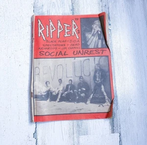 RIPPER Punk Fanzine Ausgabe #3 BLACK FLAG Social Unrest DOA Dead Kennedys KBD - Bild 1 von 6