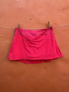 ATHLETA Skort Shorts Skirt Pleated Back Zip Pocket Athletic Tennis Pickleball - Picture 1 of 6