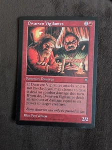 Dwarven Vigilantes - Magic the Gathering MTG Visions Single Card - Picture 1 of 1