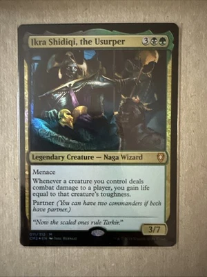 MTG - Ikra Shidiqi, the Usurper 011/312 Commander Anthology Volume II FOIL - NM - Image 1 of 2