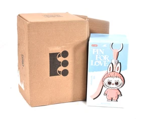 AUTHENTIC Pop Mart Pin For Love Brown Labubu "U" Letter (USA, IN-HAND) Sealed! - Picture 1 of 4