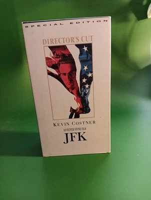 JFK (VHS, 1993, 2-Tape Set) Special Edition Director's Cut  Foto 1 de 4