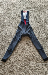 Castelli Sorpasso 2 Men's Thermal Cycling Bib Tights Grey Size: ~L NEW ! - Picture 1 of 22