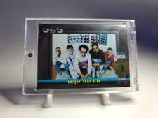 Winterland 2000 Backstreet Boys Black & Blue Chase Card #8 Larger Than Life