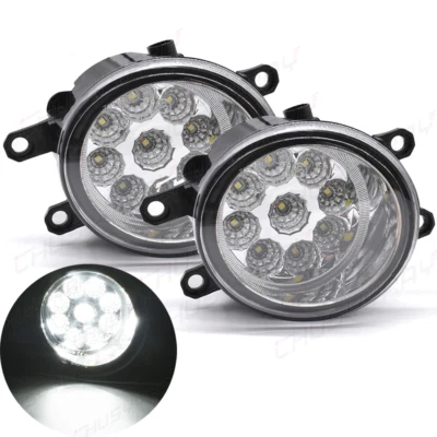 For 2008-2014 Lexus IS F IS250 IS350 c Pair Bumper LED Fog Lights Driving Lamps - Imagem 1 de 4