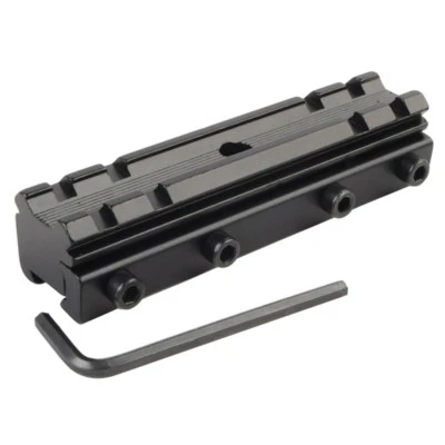 Tactical 11mm/20mm Dovetail to Picatinny/Wea...Rail Mount Adapter Converter - Image 1 of 4