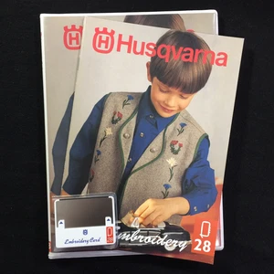 Tyrolean Embroidery Card #28 for Husqvarna Viking Rose Iris Scandinavia - Picture 1 of 13