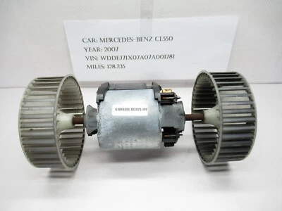 Mercedes Benz CL550 2007-2014 AC AIRE ACONDICIONADO calentador soplador motor 0130101504 OEM Foto 1 de 4