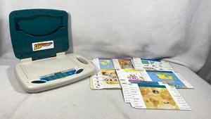 Vintage Geosafari Know It All Learning Laptop with 63 Cards (Complete Set) - Picture 1 of 2