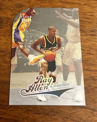 2004-05 Fleer Ultra Platinum Medallion #125 Ray Allen Sonics /100 HOF Rare - Image 1 of 2