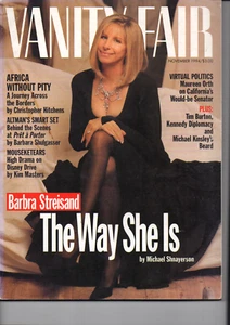 Unread VANITY FAIR MAGAZINE November 1994 Barbra STREISAND Huffington Disney - Picture 1 of 1