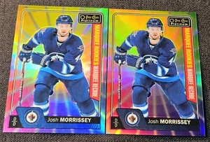 2016-17 OPC O-Pee-Chee Platinum Rainbow Color Wheel Josh Morrissey Rookie RC (2) - Picture 1 of 2