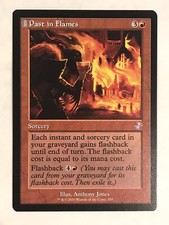 Past in Flames NM Timeshifted Time Spiral Remastered MTG