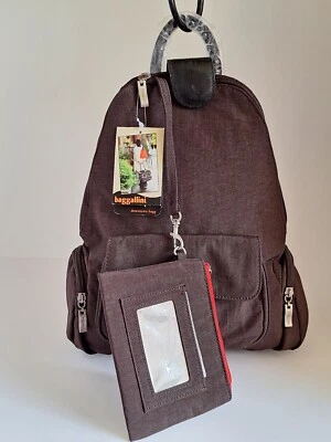 Mochila Baggallini Downtown Bagg nueva con etiquetas, marrón oscuro Foto 1 de 4