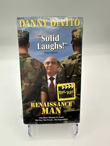 Renaissance Man Danny DeVito VHS Tape New SEALED in Original Packaging - Picture 1 of 3