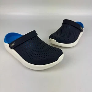 Crocs LiteRide Womens Size 8 204592 Sandal Clog Blue - Picture 1 of 9