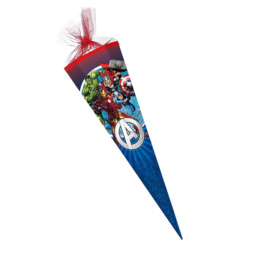 Nestler Schultüte Avengers Dschungel 85cm 6eckig Zuckertüte Schulanfang neu
