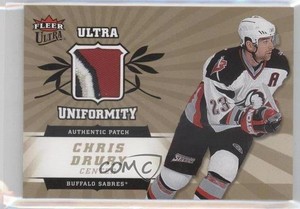 2006-07 Fleer Ultra Uniformity Patch /25 Chris Drury #UP-CD Patch