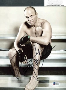 BAS Randy Couture signiert signiert AUTO 8x10 Foto MMA UFC Olympics TRB 1473 - Bild 1 von 1