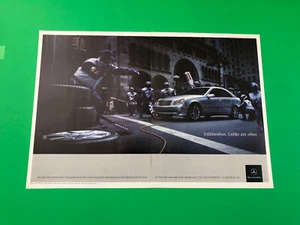2003 MERCEDES BENZ C 230 ORIGINAL VINTAGE PRINT AD ADVERTISEMENT 2 PAGE - Picture 1 of 1