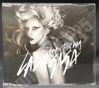 2011 Lady Gaga Born This Way Radio Promo CD Single LGBTWCDP1 Interscope Rare Foto 1 de 4