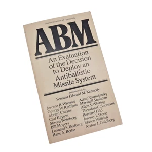1969 ABM An Evaluation of the Decision to Deploy Antiballistic Missile 1st Ed PB - Bild 1 von 17