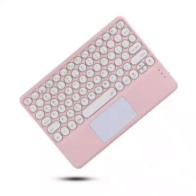 With touchpad Rechargeable mute Portable ultrathin Wireless Bluetooth keyboard - Image 1 of 4