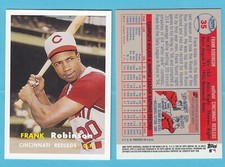 2006 Topps Rookie of the Week 1957 #35 Frank Robinson -- Cincinnati Reds