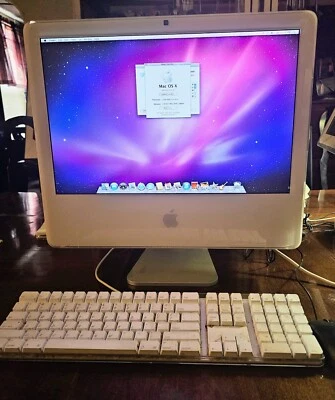 Apple imac 4,1 OS X 10.6.8 Intel Core Duo 1GB Memory 2GHz Processor YD602G0SU2P - Image 1 of 4