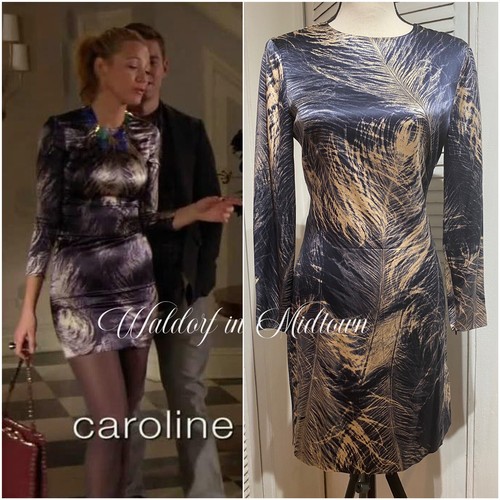 ALEXANDER MCQUEEN ABITO ASO SERENA VAN DER WOODSEN ALEXANDER MCCHEEN IT40 US4