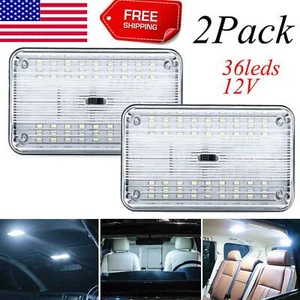 New 12V 36 LED Car Vehicle Interior Dome Roof Ceiling Reading Trunk Light Lamp - Foto 1 di 12