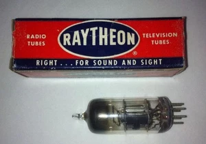 RAYTHEON Vintage Radio Television Guitar Amplifier Vacuum Tube 6CB6 - Picture 1 of 4