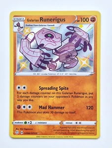 Galarian Runerigus SV066/SV122 Shining Fates Shiny Vault Pokemon - Pack Fresh - Picture 1 of 2