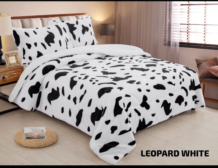 Juego de mantas Borrego Sherpa ultra suaves tamaño queen pesadas gruesas 3 piezas ENVÍO GRATUITO Foto 1 de 2