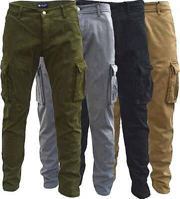 Herren Thermo Cargo Hose Gefüttert Outdoor Arbeitshose Winter  warm gefüttert 4 - Bild 1 von 2