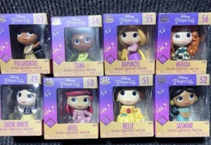 Funko Minis: Disney Princess Figure Sealed Set Of 8 With Display Box - Picture 1 of 10