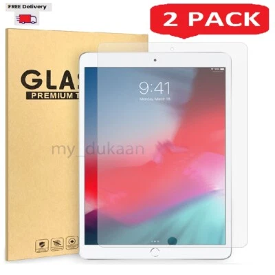 For Samsung Galaxy Tab A7 SM-T500 10.4" (2020) 2xTempered Glass Screen Protector - Image 1 of 4