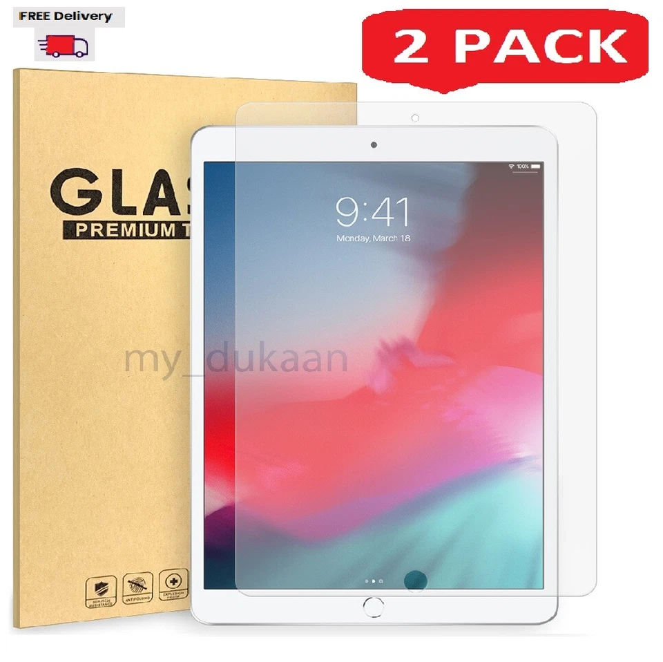 For Samsung Galaxy Tab A7 SM-T500 10.4" (2020) 2xTempered Glass Screen Protector - Image 1 of 4