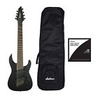 Jackson X Series Soloist Arch 8 String Guitar Black With Bag And Strings