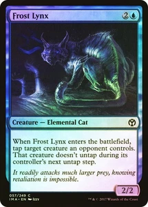 MTG FOIL Frost Lynx  - Iconic Masters #057 - Picture 1 of 1