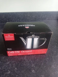 Café Olé Dw-024 Derwent Teapot Stainless Steel 1.3L 48Oz - Picture 1 of 2