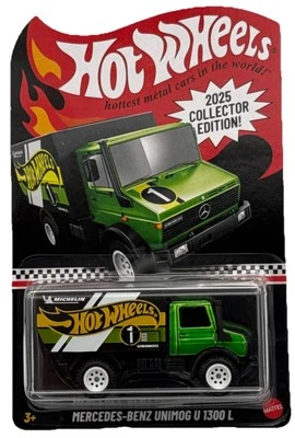 Hot Wheels 2025 Edición Coleccionista Mercedes-Benz Unimog U 1300 L Dollar General Foto 1 de 4