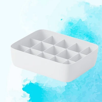  Organizer Biancheria Intima Cestino Impilabile Contenitore Di Stoccaggio - Immagine 1 di 4