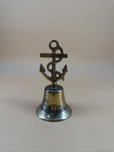 Messing Anker Glocke Vintage Marine Meer Maritim Maritim F - Bild 1 von 5