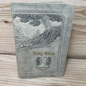 Vintage 1948 Holy Bible Illustrated Prince of Peace Edition Decorative Cover - Picture 1 of 14