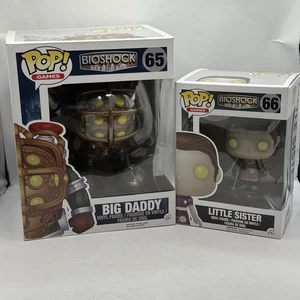 Funko Big Daddy 65 & Little Sister 66 Konvolut 2 Neuwertig - Bild 1 von 13